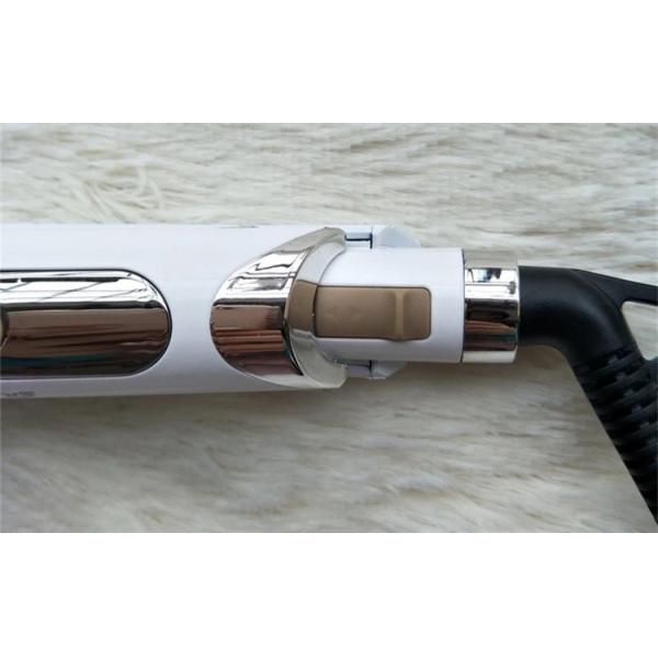 Plug LCD Ceramic Hair Curling Wand Europe Style With 3 Heating Tubes