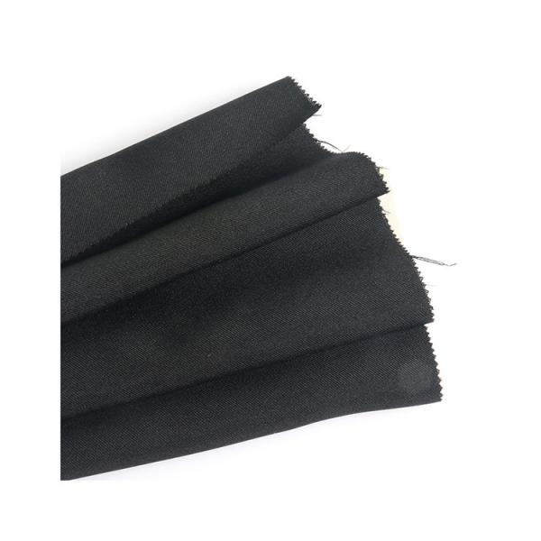 Chinese factory 100% ocean-bound plastic bottles Recycled Polyester 150d2/2 Twill Gabardine