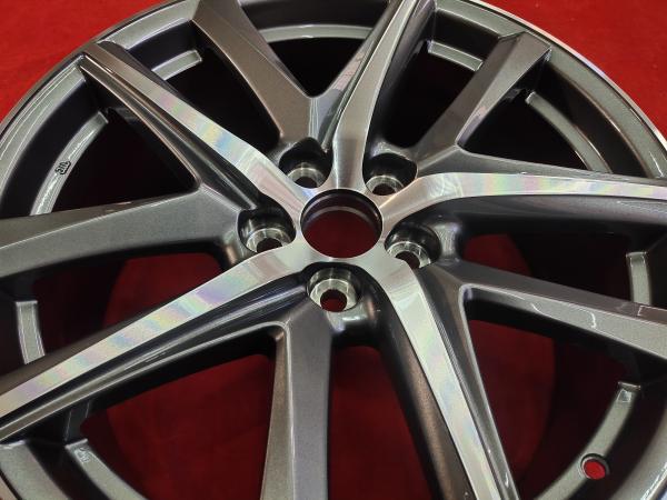 Grey 5 Twin Spoke Alloy Wheels 8J 19 Inch Aluminum Alloy Rims