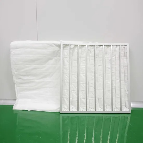Filtro de bolsas de excelente rendimiento para salas limpias grado F5 F6 F7 F8