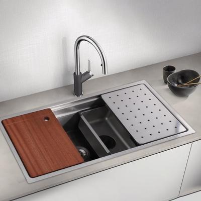 Vacuum Plating Nano Kitchen Sink 304 Stainless Steel 220mm Depth