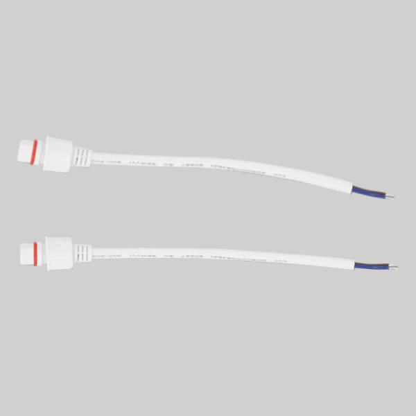 Waterproof IP68 Connector 400mm Wire Harness  For LED Light