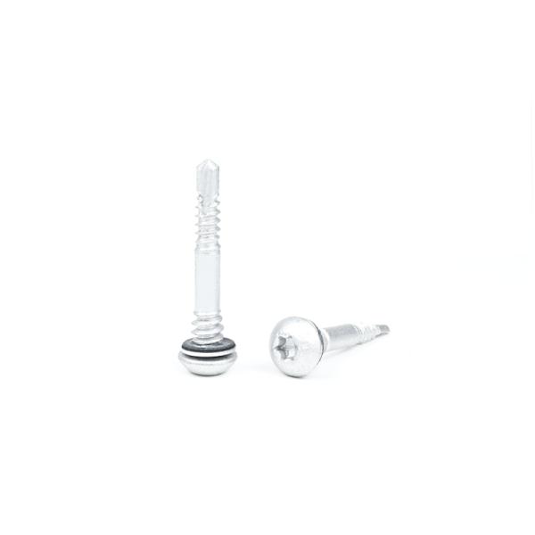 Pan Head Ruspert Coated 16 /12 x42 Button Torx Sds Screw for Metal Panel To Purlin