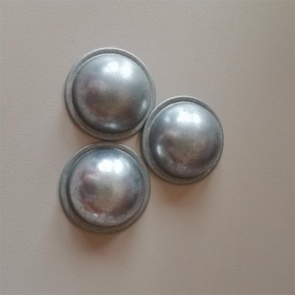 Galvanized Steel 28 Mm Dome Cap Washers To Fix 3 Mm Nails