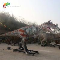 Parc d'attractions grandeur nature d'Animatronic Carnotaurus For de modèle de dinosaure de dinosaure Animatronic