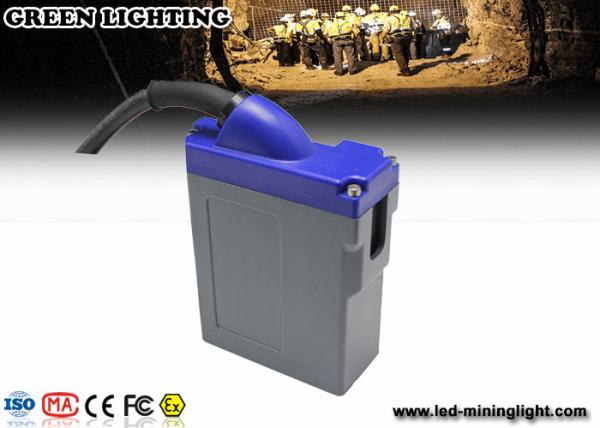 4000lux Strong LED Mining Light , Emergency Mining Headlamp With 6.6Ah 3.7V Li Ion Battery