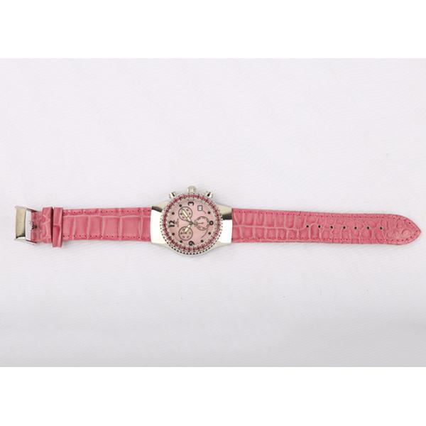 Pink 38.0mm Mop Dial Multi Functional Watches For Ladies OEM Service