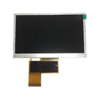 o brilho alto LCD de 800x480 LVDS indica TFT lêndeas industriais de 5,0 polegadas 100
