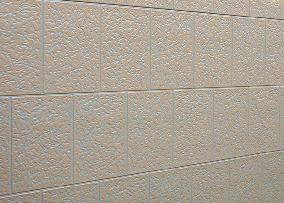 Painel de tapume decorativo