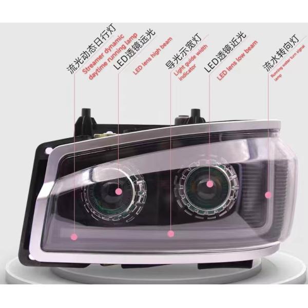 Customize Your HOWO 380 Truck's Lighting with LED Dual Lens Headlight Assembly