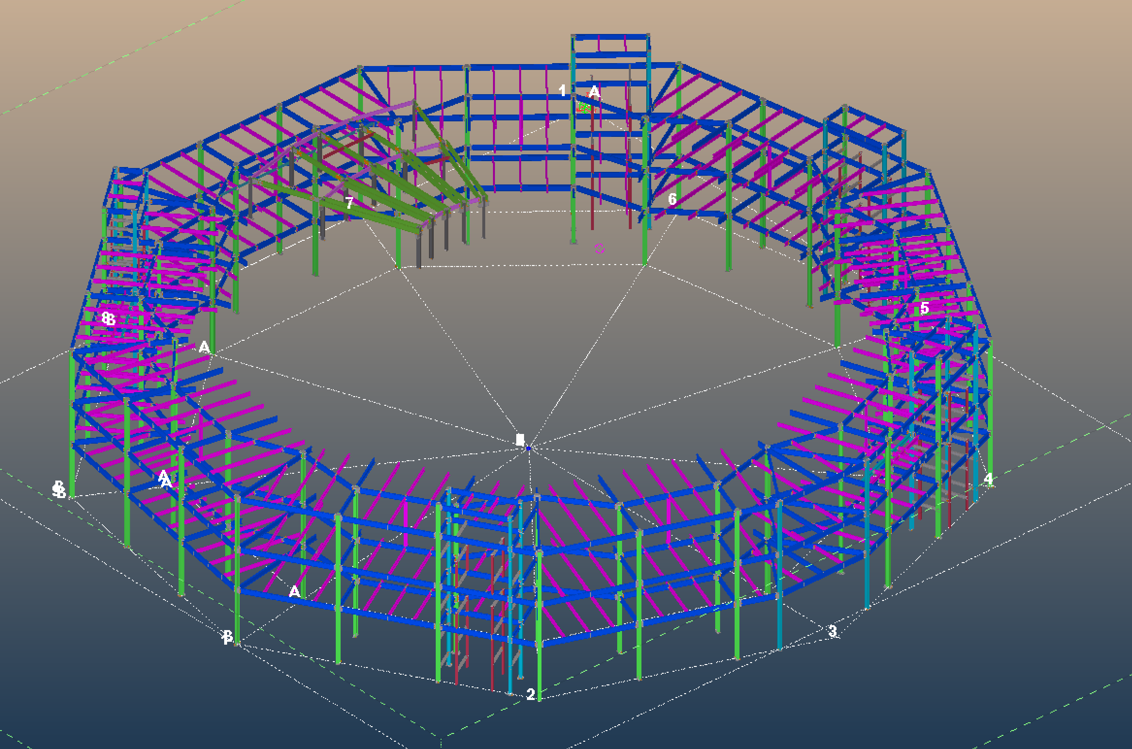 Easy Maintain Industrial Steel Structure Building Fast Construction Environmentally Friendly