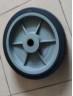 Roller Bearing Thermoplastic Rubber Casters Wheel On Poly Core