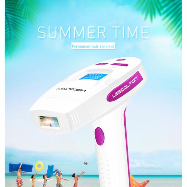 Portable Home Laser Hair Removal Machine With 100000 Pulse Tender Skin