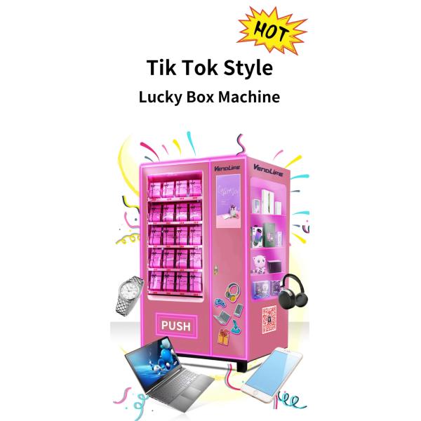 Wig Hair Cosmetic Vending Machine For Makeup Lipstick 300pcs Storage Capacity