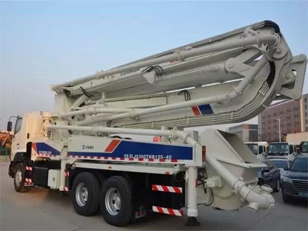 ZLJ5300THB125-40 Used Concrete Boom Pump Perfect for Your Construction Projects