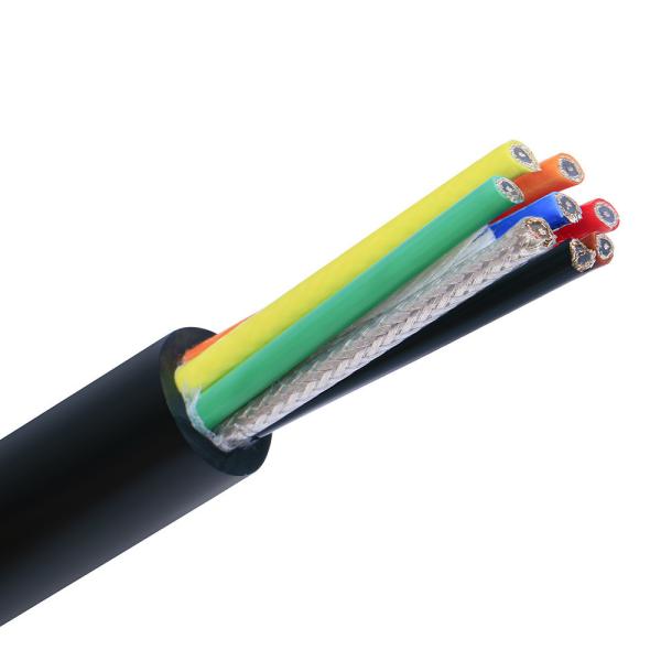 Multiple Core PVC Insulation Copper Traveling Elevator Cable for Flexible Connection