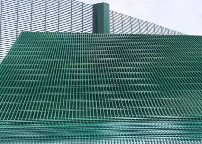 Clear View 358 Security Fence Panel Welded 3.2/4.0mm Mesh Powder Coated