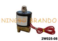 2W025-08 válvula de solenoide de bronze 1/4