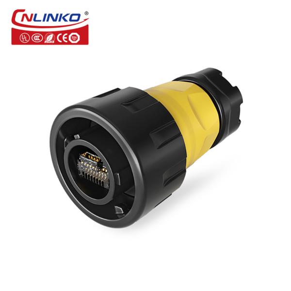 Manufacturer Cnlinko IP68 Male Female RJ45 Connector Waterproof RJ45 Ethernet Connector