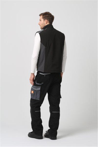Velcro Fastener Cold Weather Work Body Warmer , 320gsm Cold Weather Vest For Men