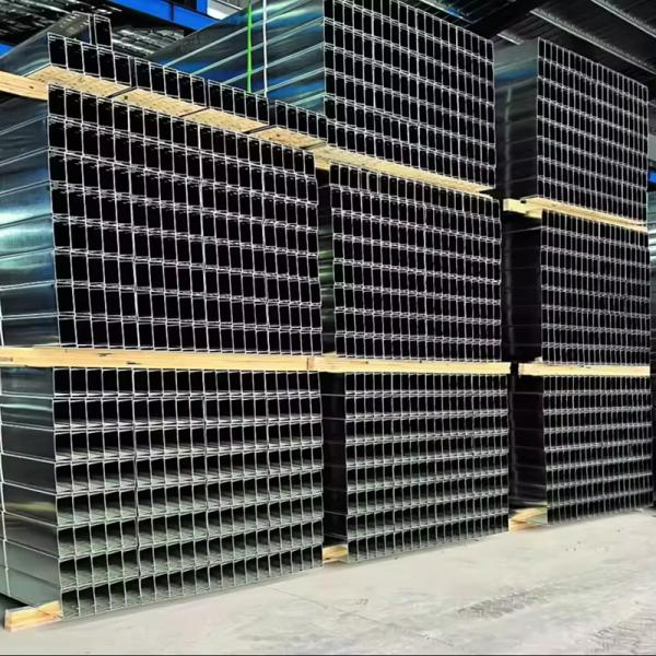 Smooth Finish Galvanized Cable Tray with Fire Resistance and Surface Galvanizing Treatment