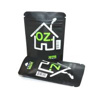 sacs thermoscellables comestibles en plastique de 3.5G Mylar avec la taille adaptée aux besoins du client par tirette