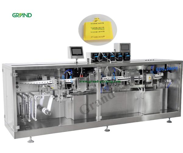 Stand Up Pouch Plastic Ampoule Filling Machine , Plastic Ampoule Packaging Machine