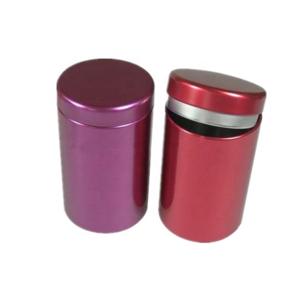 0.23mm Mini Tea Tins Hot Sale Gold Tea Tin Box High Quality Tea Tin Canister