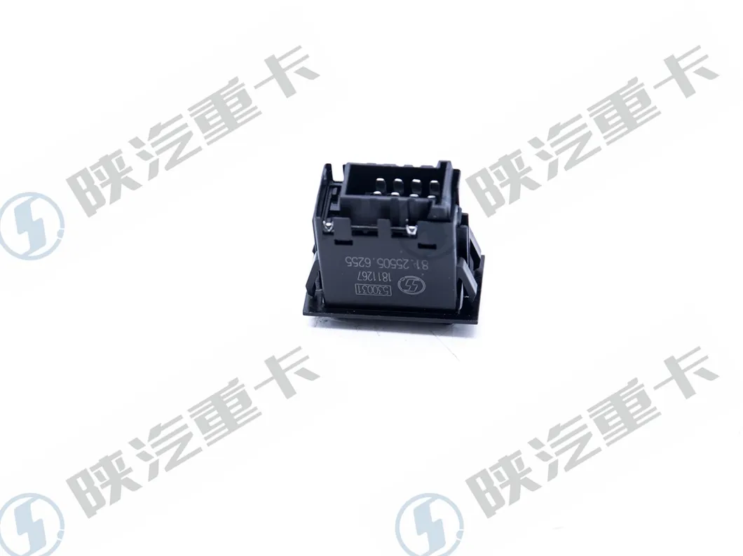 SHACMAN Dump Truck Light Rocker Switch 81.25505.6255 Original Auto Parts