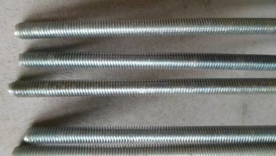 Hardened All Thread Rod Bar Grade 4.8 Cutting Spiral Grooved Surface Anti Corrosion