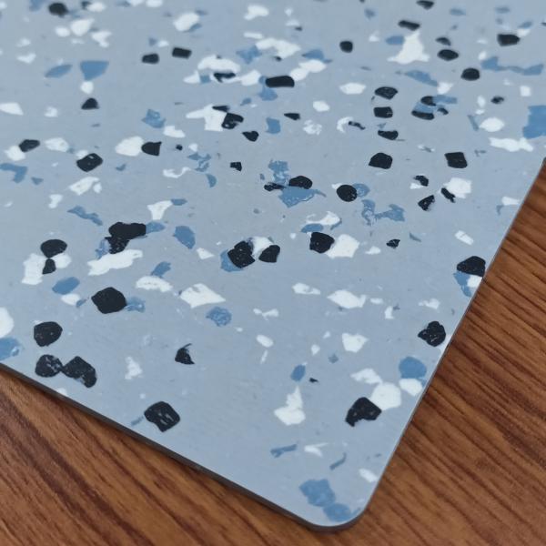 Plancher de chambre d'hôpital commercial 1,5 mm à 3,0 mm Plancher homogène en tôle