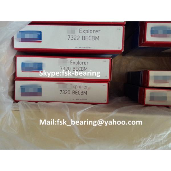 Brass Cage China Bearings 7322 BECBM Angular Contact Ball Bearings