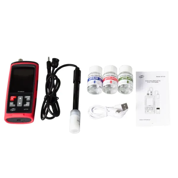 GT770 3-IN-1 PH Meter with 0.01 Resolution