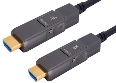 Cable de fibra HDMI profissional 4K Transmissão de alta velocidade, sem interferência