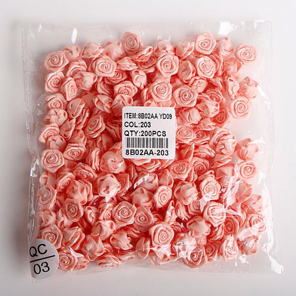 Decorative Flowers Wreaths Pre-Made Small Ribbon Bows for Underwear on Mother's Day