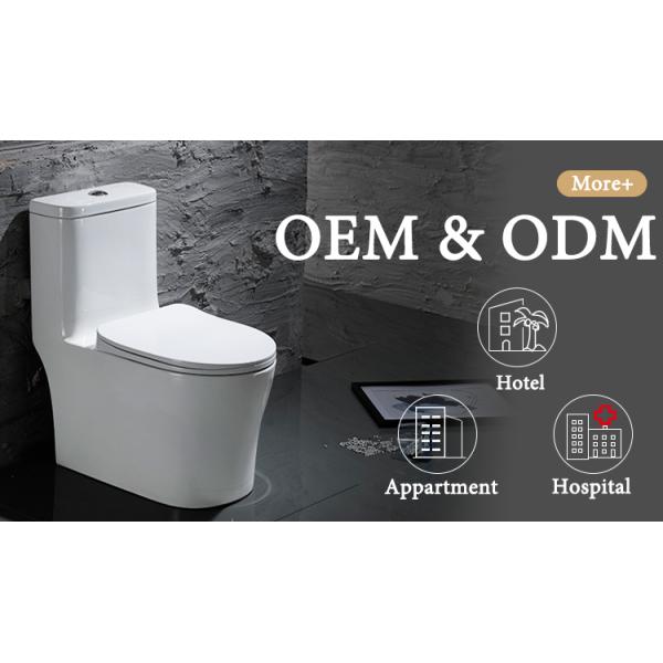 Bathroom Floor Mounted Smart Toilet Modern Foot Sensor Sanitary Ware Automatic