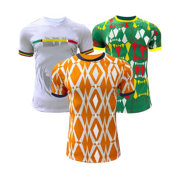 Lightweight and Breathable Kids Soccer Jerseys for the Africa Cup of Nations