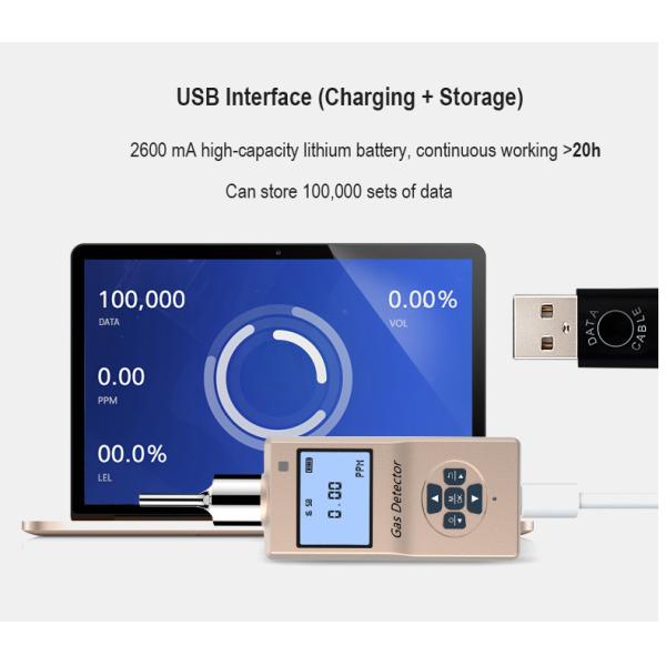 Ms100 Plastic Suction Pump Single Gas Detector For Petroleum Petrochemical