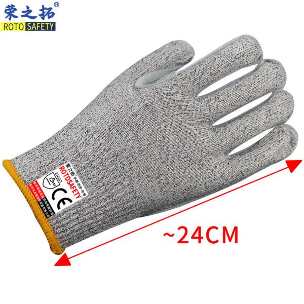 Chemical Resistant Cotton Glass Carrying Gloves Waterproof High Visibility Dust Protection