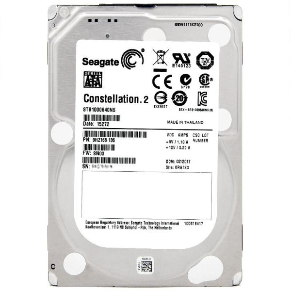 Seagate Enterprise Server 2.5   SATA Interface Internal Hard Drive 1TB 7200 RPM 128MB Cache