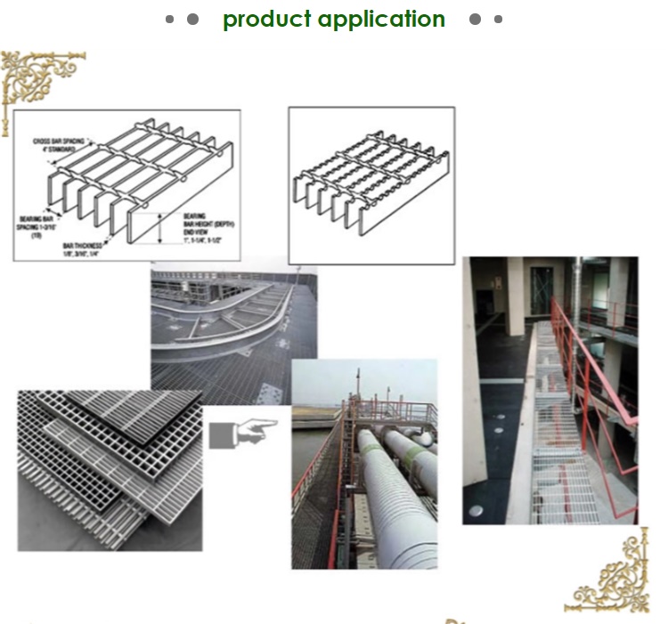 Сверхмощная решетка 30X4 824mm стальная обшивает панелями решетку кузницы пола гальванизированную дорожкой стальную