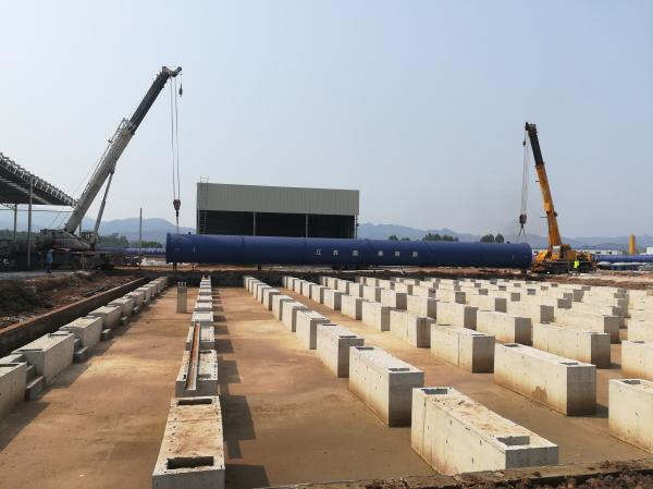 Wood Chemical AAC Industrial Autoclave Equipment 2.68 × 31m , 1.5Mpa Pressure