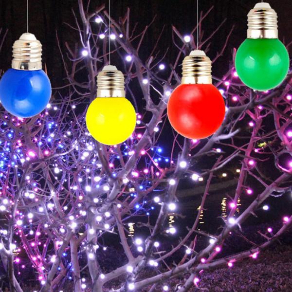 SKD Colorful Global 1W Indoor LED Bulbs For Christmas Holiday