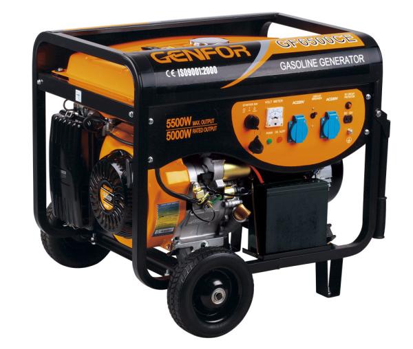 EPA CE Certificate Portable Gasoline Generator Electric Start High Power