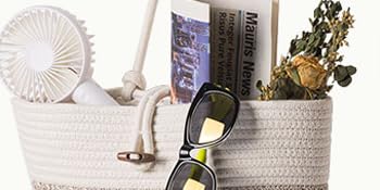 Home Decoration Basket For Plants Cotton Rope Woven Rattan Flower Pots Planter Cotton Rope Woven Rattan Flower Pots