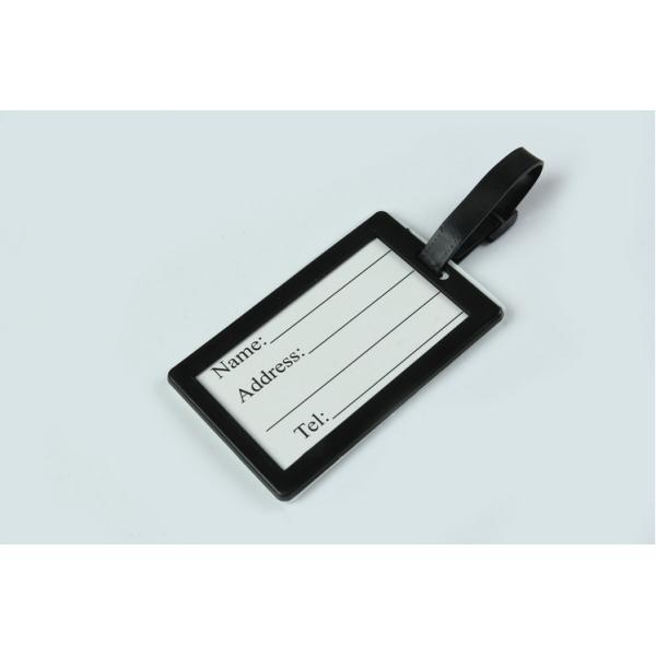 OEM Maker Waterproof Custom 3D Name Logo Soft PVC Rubber Travel Luggage Tags