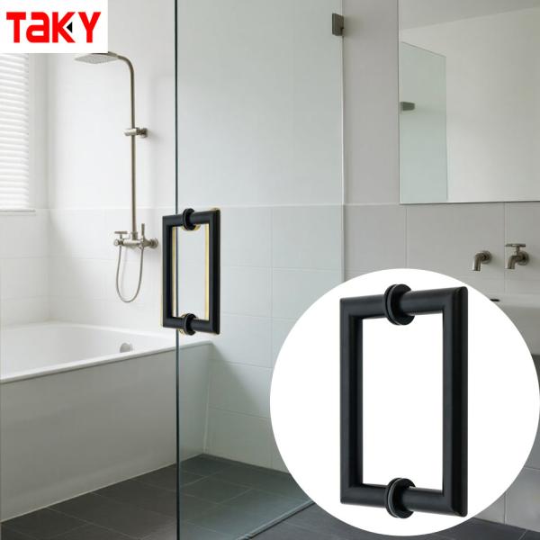China Manufactured Customized Stainless Steel Door Pull Bathroom Shower Door Handle