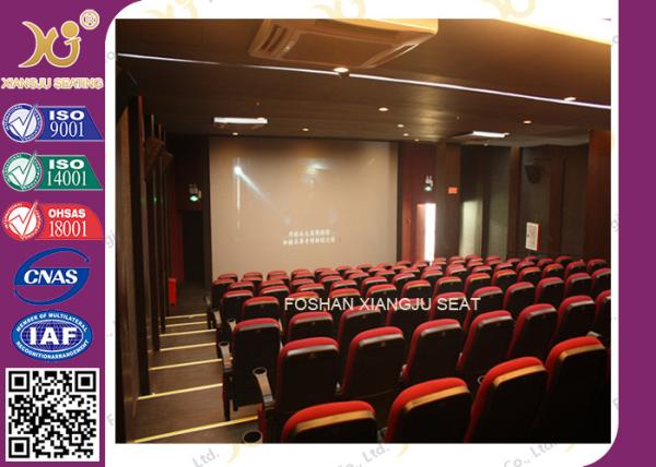 3d 4d 5d 6d Metal feet Theatre Seating Chairs plastic armrest theatre seat with cupholder