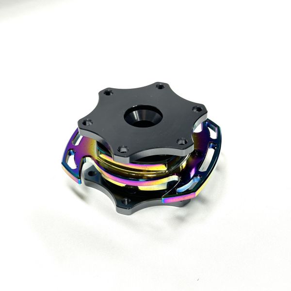 Deluxon Aluminum Billet Racing Steering Wheel Quick Releases Carbon Fiber