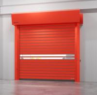 Portas de rolos rápidos isoladas personalizadas para rolos de salas de autoajuste de fecho industrial